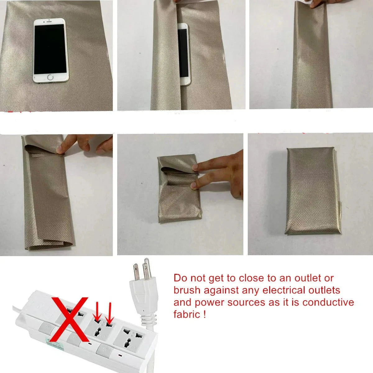 DIY faraday fabric instructions