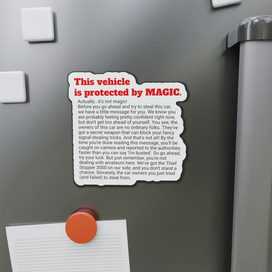 Protection de voiture magique