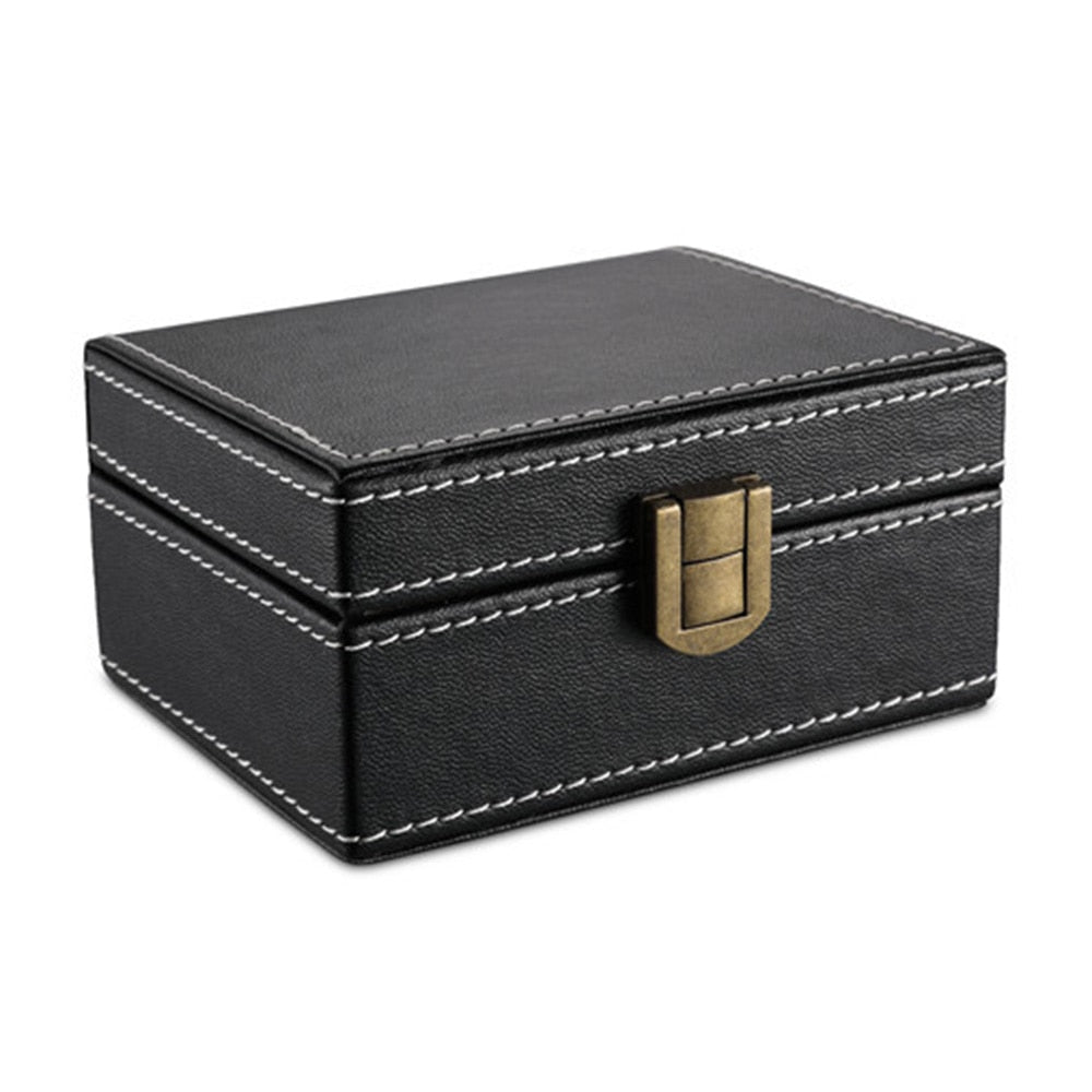 3 pièces/ensemble voiture clé Signal bloqueur en bois Faraday boîte PU cuir Signal bloqueur pochette RFID sécurité antivol clé sac universel
