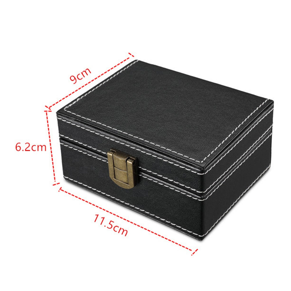 3 pièces/ensemble voiture clé Signal bloqueur en bois Faraday boîte PU cuir Signal bloqueur pochette RFID sécurité antivol clé sac universel