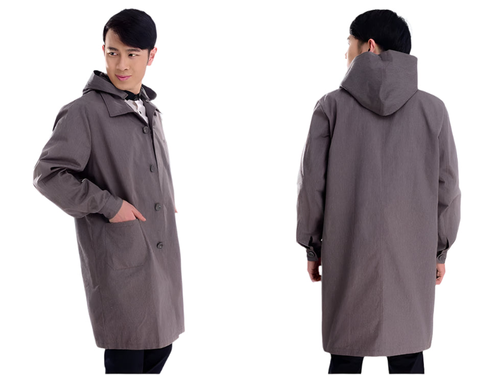 The Body Guard Windbreaker Gray